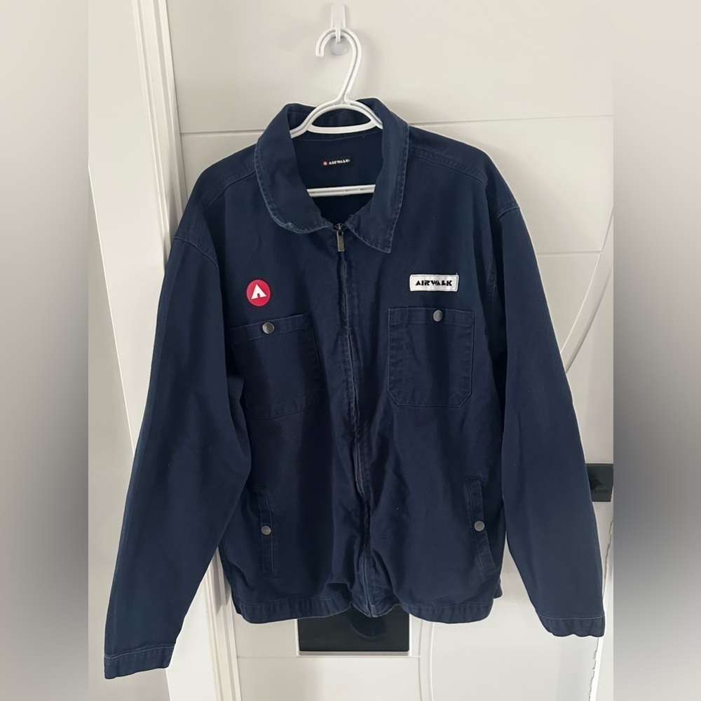 Men's Lightweight Full Zip-Up Jacket (ptp approx 25in)